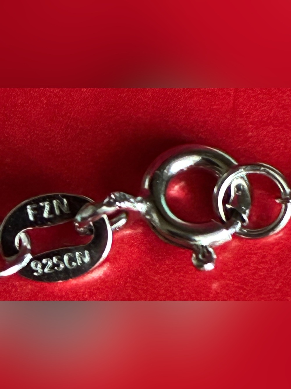 925 Silver Set,Black Paw Print Pendant Necklace and Stud Earrings Set 17” - Picture 5 of 9